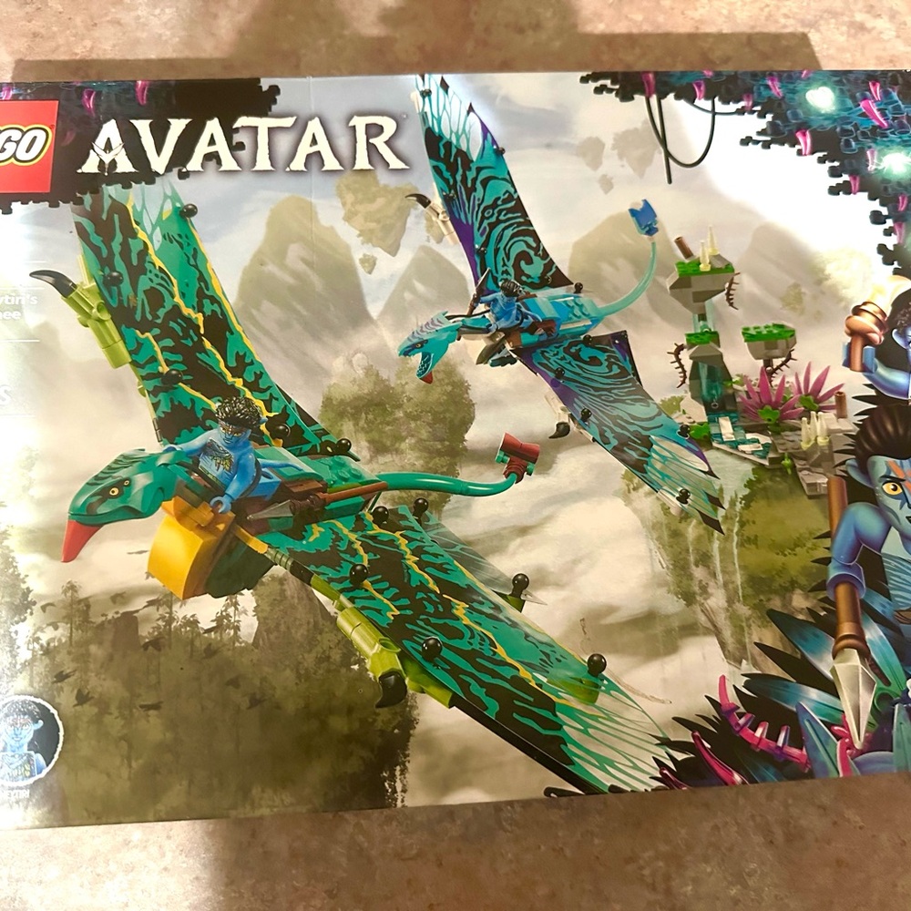 Lego Avatar Action Set - Blue and Green